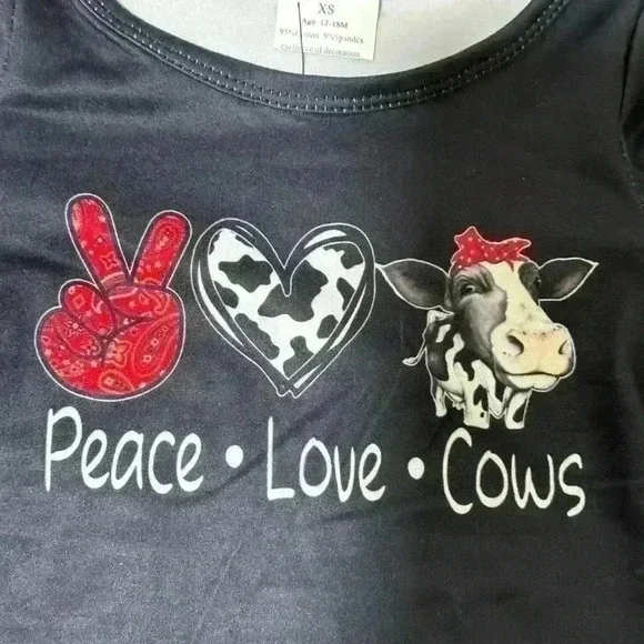 Baby/toddler two piece bandana skirt set - Picture 4 of 5